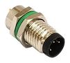 SENSOR CORD, 4P M8 PLUG-FREE END, 0.1M PXMBNI08RPM04AFL001