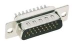 HD D-SUB CONN, PLUG, 15POS, SOLDER 09561005604