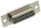 D-SUB CONN, RCPT, 15POS, SOLDER 09672154715