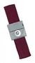 ADJUSTABLE WRISTBAND, BURGUNDY, SNAP 2204
