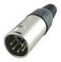 CONNECTOR, XLR MIC, PLUG, 5POS, CABLE PS000015