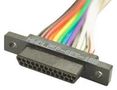 CABLE, 9POS, MICRO D PLUG-FREE END, 18" MWDL-9P-6E5-18B