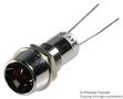 PANEL INDICATOR, 8MM, RED, 12VDC L65DR12L