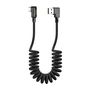 USB to USB-C cable, Mcdodo CA-7310, angled, 1.8m (black), Mcdodo CA-7310