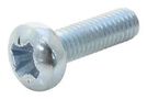 PAN HEAD POZIDRIV SCREW, STEEL, M3.5 M3.5 10 PRSTMC Z100