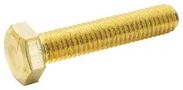 HEX HEAD SCREW, BRASS, M6, PK100 M630HHBRSCS100-