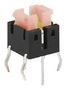 TACTILE SWITCH, SPST-NO, 0.05A, 12V, TH FSMIJ65AB04