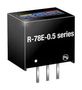 DC-DC CONVERTER, 3.3V, 0.5A R-78E3.3-0.5