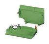 CABLE HOUSING, 8POS, 40MM, GREEN 1783779