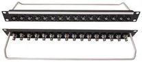 BNC PATCH PANEL, 16POS, 1U, M3 HOLE CP30170