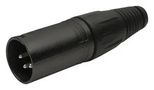 CONNECTOR, XLR, PLUG, 4POS, CABLE FC6156