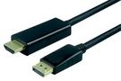CABLE, DP PLUG-HDMI PLUG, 3M, BLACK 11.04.5787