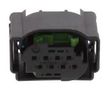 RECEPTACLE HOUSING, 8POS, GF PBT, BLACK 1-1534229-1