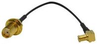 RF COAX, SMA JACK-MCX PLUG, 100MM MC001895