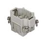 HEAVY DUTY INSERT, PLUG, 10POS, 26-12AWG CQEM10