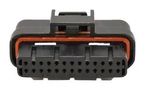 PLUG HOUSING, 26POS, PPS, BLACK 1473712-1