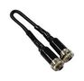 ADAPTER, STEREO 3.5MM RCPT-RCPT, BLACK PS000043