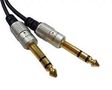 ADAPTER, STEREO 6.35MM PLUG-PLUG, BLUE PS000046