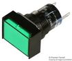 PILOT LIGHT, GREEN, 24VAC/VDC AL6H-P4-G