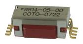 REED RELAY, SPST-NO, 100V, 0.25A, SMD 9814-05-00TR