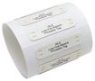 CABLE MARKER, PO, 90MM X 25.3MM, WHITE HLX253WE1TS070B