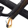 SLEEVING, 19MM X 25M, GREY, PE MP009017