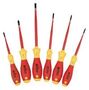 INSULATED SLIMLINE SCREWDRIVER SET, 6PC 32196