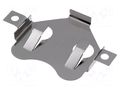 Holder; CR2430,DL2430; SMD; H: 4mm; Ø: 24mm KEYSTONE KEYS3006