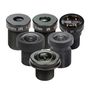 Set of M12 1,56-25mm lenses for Raspberry camera + CS and C-CS adapter - 6 pcs. - ArduCam LK003 ACM-16904 5904422326647