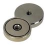 SHALLOW POT MAGNET, NEODYMIUM, 10X4.5MM E1018/NEO