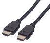 AUDIO CABLE, HDMI A PLUG, 2M, BLACK 11.04.5542