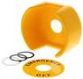 FINGER GUARD, E-STOP SWITCH, YELLOW A22ZEG1