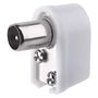 IEC Aerial Connector male, push type, angle, EMOS K1421