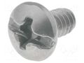 Screw; UNC6-32x6.4; 32; Head: cheese head; Phillips; PH2 KEYSTONE KEYS9903