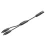 Photovoltaics, Y-Connector Cable, 1x WM4 C Male, 2x WM4 C Female, 6mm², 1500 V Weidmuller 2814180000 04064675298861