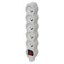 Power Strip without cable 5 sockets with switch, white, EMOS P1500N
