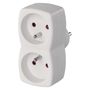 Multiple Socket 2×, white, EMOS P0028N