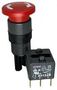 PB SWITCH, DPDT, 6A, 250VAC, QC/SOLDER A01MXB+A0152B