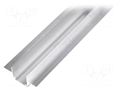 Profiles for LED modules; L: 2m; TEKNIK; aluminium; recessed OPTOFLASH OF-PROFTEKNIK-2