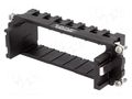 Frame for modules; female; size E24; C146,heavy|mate M; 104x27mm AMPHENOL C146-S24001G8