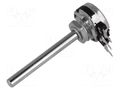 Potentiometer: shaft; single turn; 1kΩ; 200mW; THT; 4mm; metal; mono PIHER T16SH-1KA