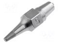 Nozzle: desoldering; 0.7x1.9mm WELLER WEL.DX115