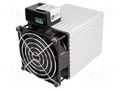 Blower; heating; FSHT; 250W; 230VAC; IP20; for DIN rail mounting Alfa Electric FSHT250