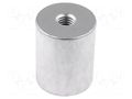 Magnet: permanent; neodymium; 8N; Ø: 8mm; H: 20mm; steel ELESA+GANTER GN52.2-ND-8