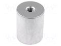 Magnet: permanent; neodymium; 20N; Ø: 13mm; H: 20mm; steel ELESA+GANTER GN52.2-ND-13