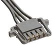 CABLE ASSY, 4POS, RCPT-RCPT, 100MM 15131-0401