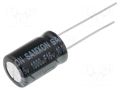 Capacitor: electrolytic; THT; 1000uF; 16VDC; Ø10x16mm; Pitch: 5mm SAMXON KM1000/16