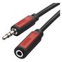 JACK cable 3,5mm Stereo/Male - 3,5mm Stereo/Female 5m, EMOS SM5105 8592920085790