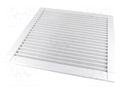 Fan: AC; axial; 230VAC; 120x120x38mm; 120m3/h; 43dBA; ball; IP54 Alfa Electric ALFA2300BPB
