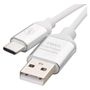 USB cable 2.0 A/Male - C/Male 1m white, EMOS SM7025W 8592920068878